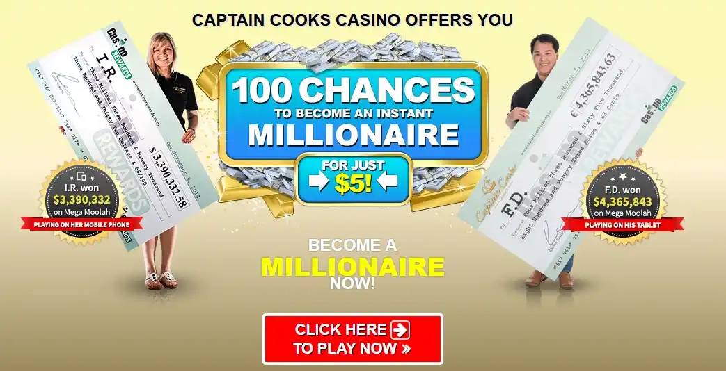 Captain Cooks casino review section 4